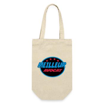 MEILLEUR AVOCAT - Sac à bouteille - nature - Devant