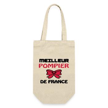 MEILLEUR POMPIER DE FRANCE - Sac à bouteille - nature - Devant