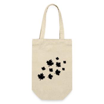 Feuilles d’érable - Sac à bouteille - nature - Devant