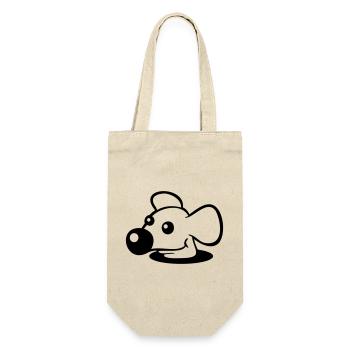 Souris Grand Nez Trou Inférieur Trou De Souris Peeps Mignon - Sac à bouteille - nature - Devant