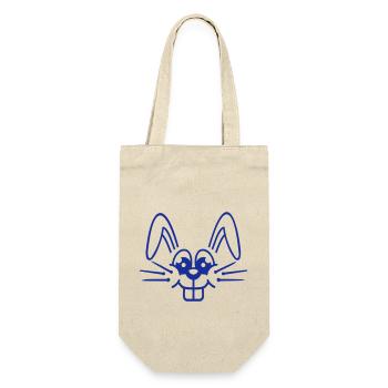 Lapin Lapin Dessin animé Petit Animal Mignon - Sac à bouteille - nature - Devant