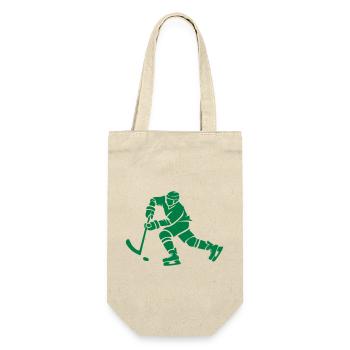 Joueurs de hockey - Sac à bouteille - nature - Devant