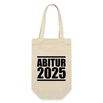 Abitur 2025 - Gift Bag for Bottles - nature - Front