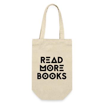LIRE PLUS DE LIVRES - Sac à bouteille - nature - Devant