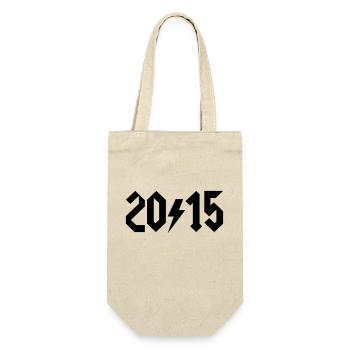 2015 - Geschenkbeutel für Flaschen - Natur - Vorne