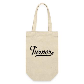 Turner - Geschenkbeutel für Flaschen - Natur - Vorne