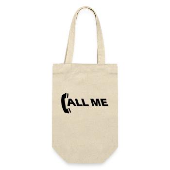 call_me_1c - Sac à bouteille - nature - Devant