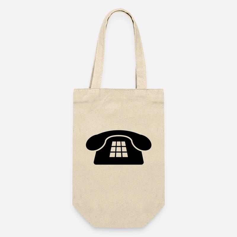 Old Phone - Gift Bag for Bottles - nature