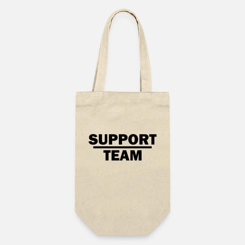 support team - Gift Bag for Bottles - nature