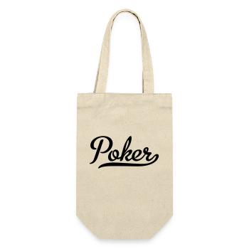 poker - Sac à bouteille - nature - Devant