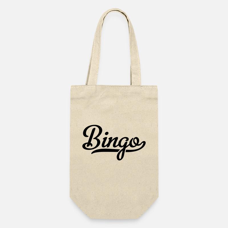 BINGO - Geschenkbeutel für Flaschen - Natur