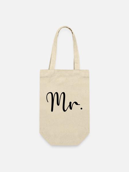 Mr. - Gift Bag for Bottles - nature