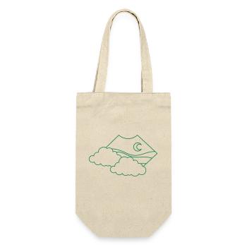 Nuage BOHO au-dessus de la lune - Sac à bouteille - nature - Devant