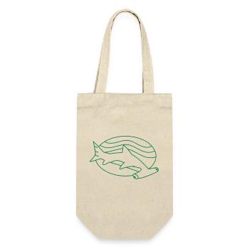 hammerhead in the ocean waves - Gift Bag for Bottles - nature - Front