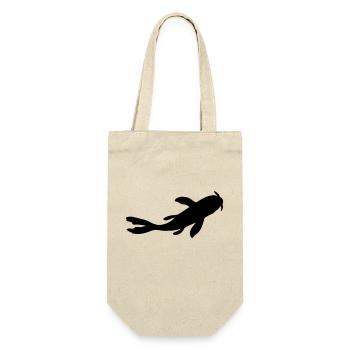 Silhouette Koi Fish Nishikigoi - Gift Bag for Bottles - nature - Front