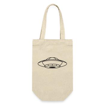 Soucoupe volante OVNI extraterrestre - Sac à bouteille - nature - Devant