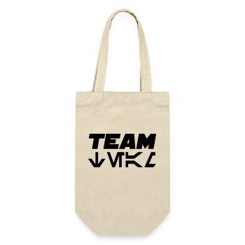 Team SW - Geschenkbeutel für Flaschen - Natur - Vorne