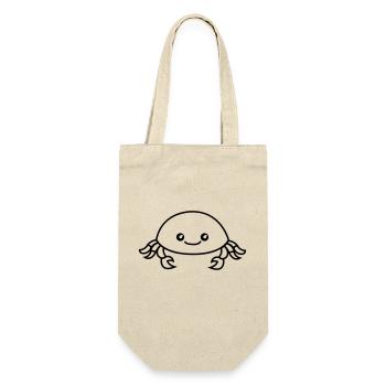 Funny Crab - Gift Bag for Bottles - nature - Front