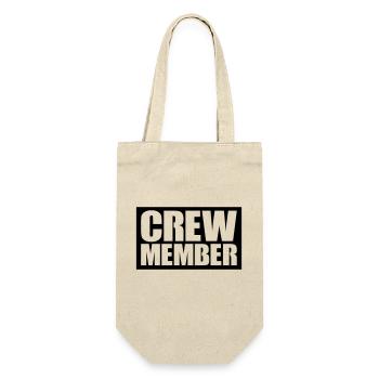 Crew Member - Gift Bag for Bottles - nature - Front