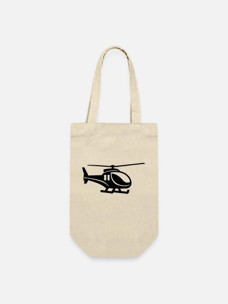Hélicoptère - Sac à bouteille - nature