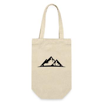 berge - Geschenkbeutel für Flaschen - Natur - Vorne