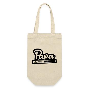 Papa chargement - Sac à bouteille - nature - Devant