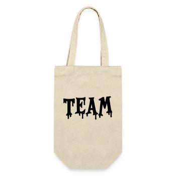 team - Gift Bag for Bottles - nature - Front