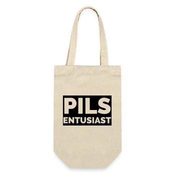 lager enthusiast - Gift Bag for Bottles - nature - Front