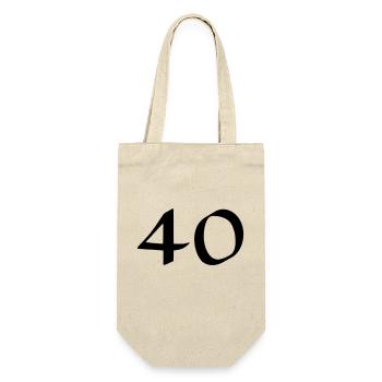 40 - Sac à bouteille - nature - Devant
