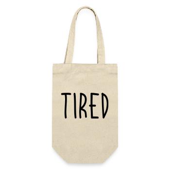 Tired - Gift Bag for Bottles - nature - Front