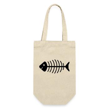Fischgrete - Gift Bag for Bottles - nature - Front
