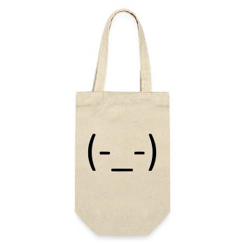 Just keep calm! 😑 - Gift Bag for Bottles - nature - Front