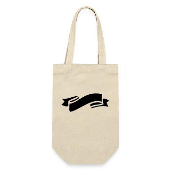 Banderole Symbol - Gift Bag for Bottles - nature - Front