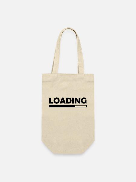 Loading - Geschenkbeutel für Flaschen - Natur