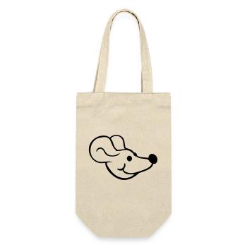 Mouse Mouse Cute Little Rat Rodent Friendly - Gift Bag for Bottles - nature - Front