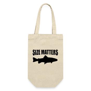 size matters - Gift Bag for Bottles - nature - Front