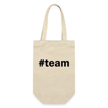 #team TEAM - Gift Bag for Bottles - nature - Front