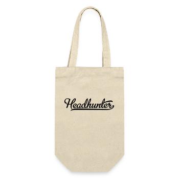 Headhunter - Geschenkbeutel für Flaschen - Natur - Vorne
