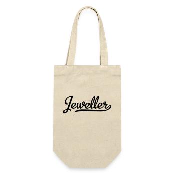 Jeweller - Gift Bag for Bottles - nature - Front
