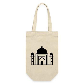 Moschee - Geschenkbeutel für Flaschen - Natur - Vorne