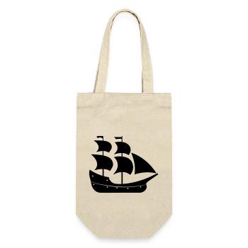 Pirate ship - Gift Bag for Bottles - nature - Front