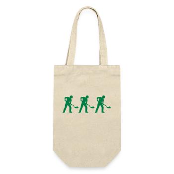 Construction worker 3 - Gift Bag for Bottles - nature - Front