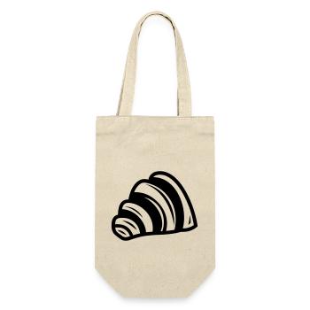 croissant - Sac à bouteille - nature - Devant