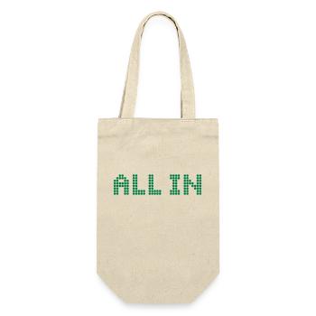 ALL IN - Tout ou rien - Sac à bouteille - nature - Devant