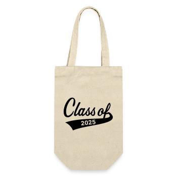 Class Of 2025 (School’s Out / Graduation / Black) - Gift Bag for Bottles - nature - Front