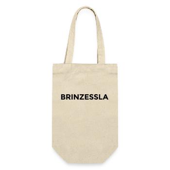 Brinzessla - montserrat - Geschenkbeutel für Flaschen - Natur - Vorne