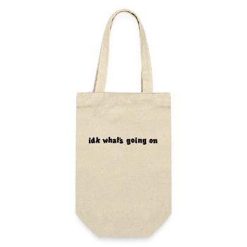 idk whats going on - Gift Bag for Bottles - nature - Front