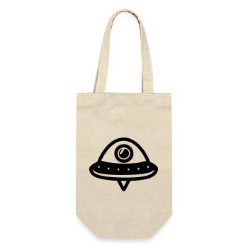 flying saucer - Gift Bag for Bottles - nature - Front