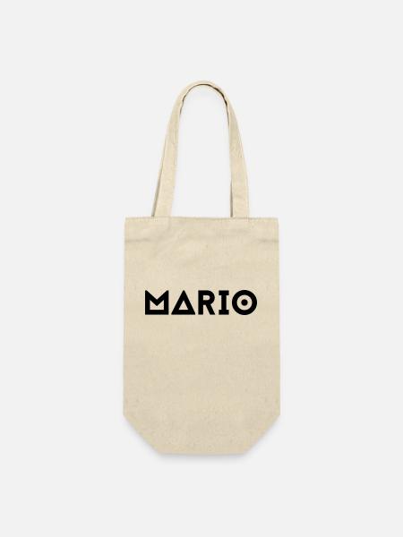 First name Mario - Gift Bag for Bottles - nature