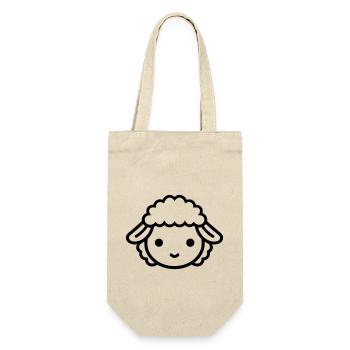 sheep - Gift Bag for Bottles - nature - Front